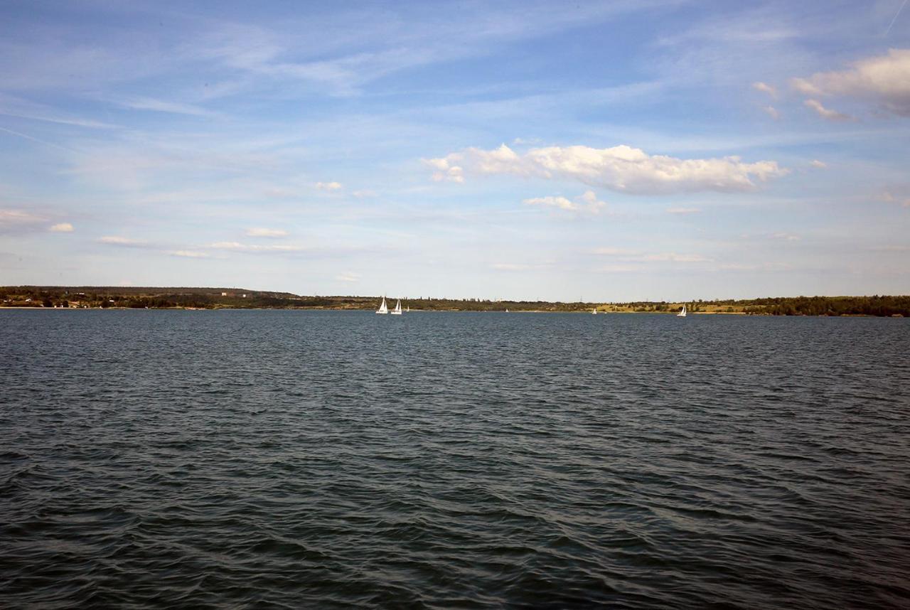 FeWo Leipziger Neuseenland Neukieritzsch Buitenkant foto